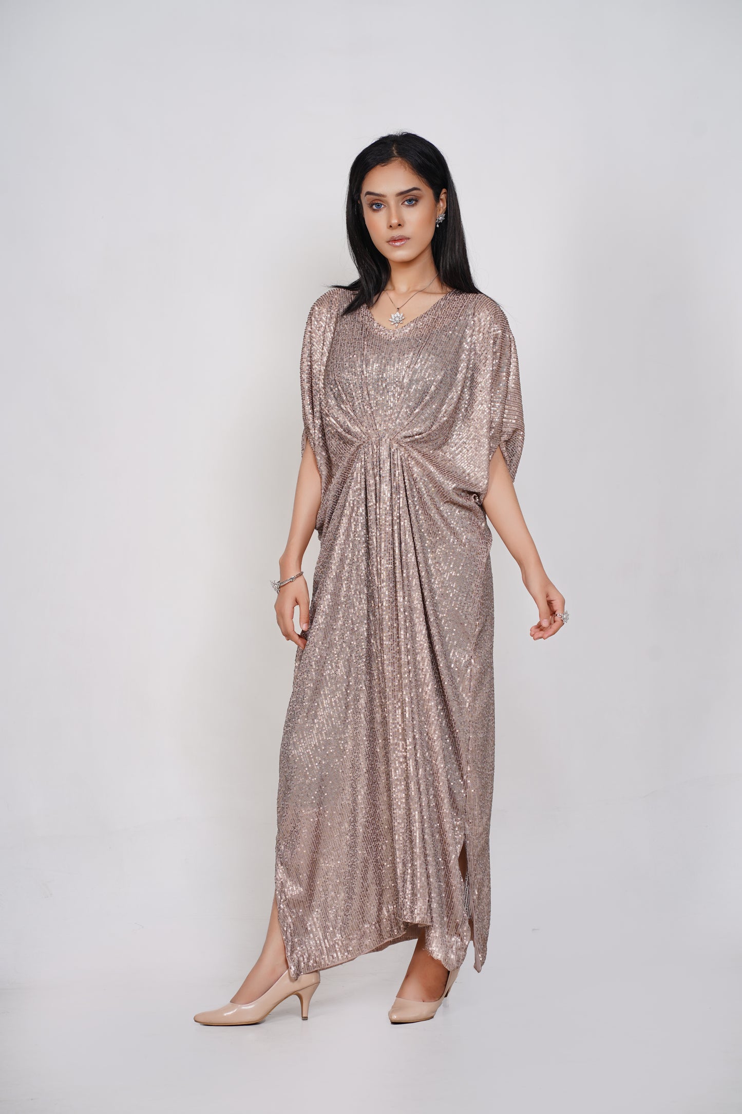 Rose Caffeine Kaftan