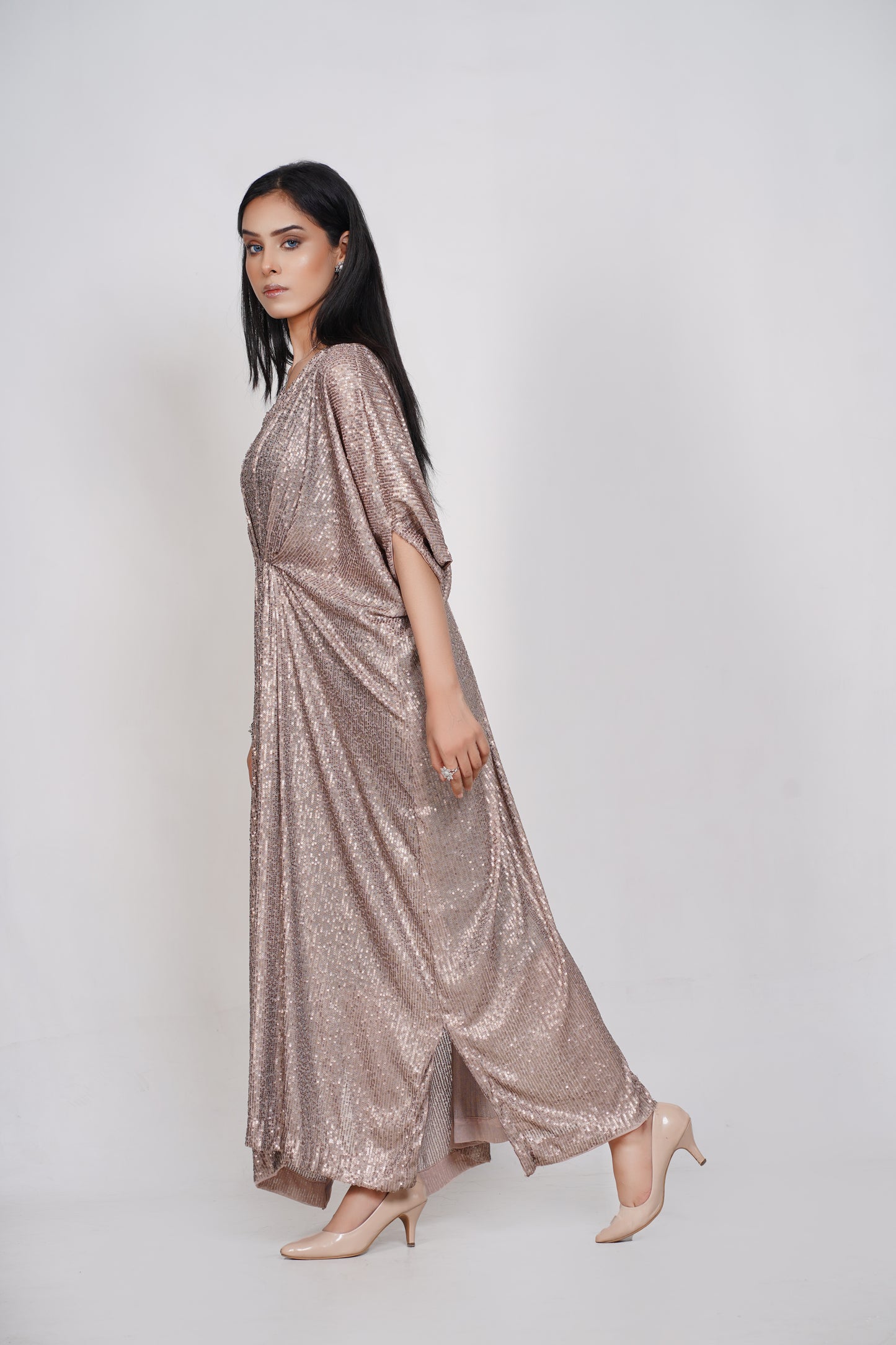 Rose Caffeine Kaftan